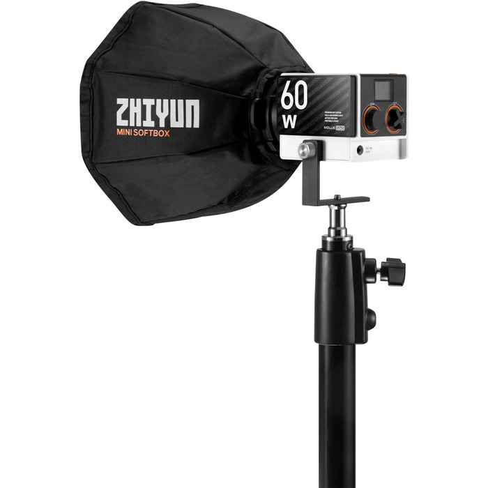 Рефлектор ZHIYUN Mini Softbox для відео світла X60 / CX100 / G60 / X100 з кріпленням ZY