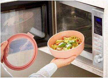 Кругла багатошарова чаша Mepal Cirqula Nordic Blush об&39єм 2250 мл зі знімною кришкою ударостійкий матеріал герметична підходить для глибокого заморожування можна мити в посудомийній машині 2250 мл Nordic Blush