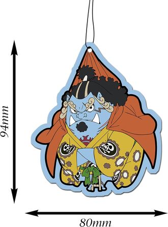 В1 автомобільний ароматизатор дерева / освіжувач повітря, аніме-ароматизатор повітря для автомобілів One Piece Chibi Style, мавпа