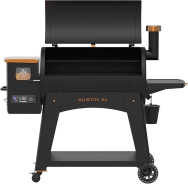 Пелетний гриль-коптильня PIT BOSS Austin XL Onyx Edition з функцією прямого відкритого вогню