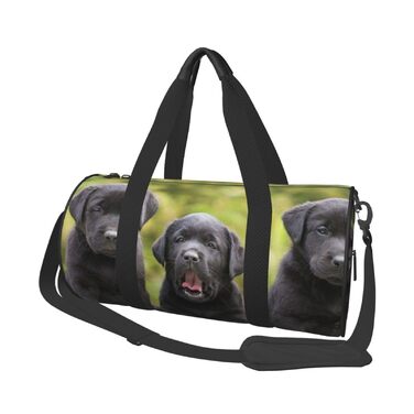 Велика дорожня сумка Гавайська Пальма Легка та міцна Ідеальний подарунок для походів, відпусток, ділових поїздок та іншого, Лабрадор Ретрівер, Універсальний розмір