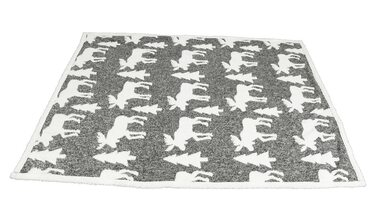 Флісова ковдра FRANK FLECHTWAREN, однотонна, з вивороту, 100 поліестер, розміри 130 x 160 см, ідеально підходить для затишних зимових вечорів, також як подарунок