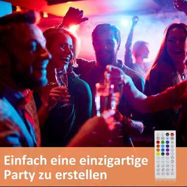 Світлодіодна стрічка HomeFire 30 М RGB стрічка 16 м самоклеюча стрічка APP Control Bluetooth світлові стрічки з дистанційним керуванням Затемнена світлова стрічка Телевізор з підсвічуванням Синхронізація музики для