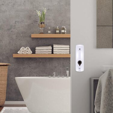 Дозатор мила REAQUE настінний без свердління, 300 мл мила, ручний дозатор для гелю для душу / шампуню / дезінфікуючого засобу, доз