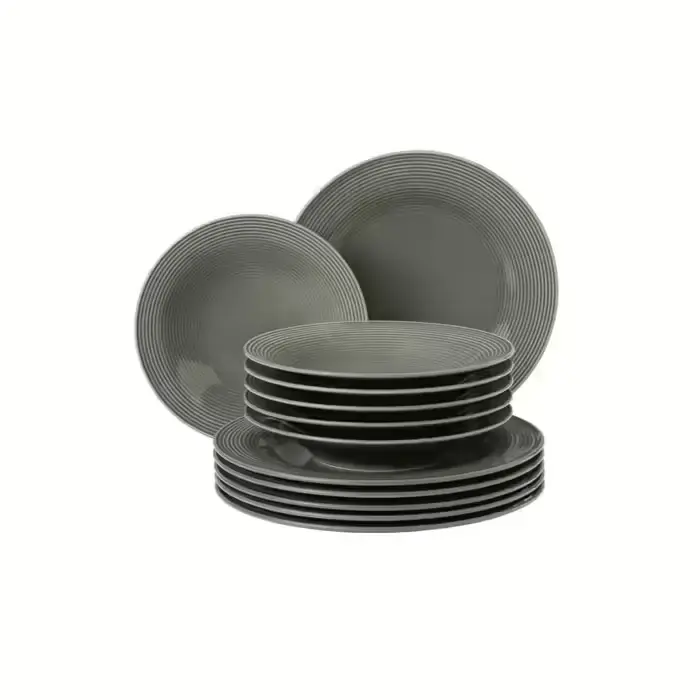 Набір тарілок для обіду 12 предметів Beat Color Glaze Seltmann Weiden