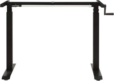 Каркас столу Tiyard, Ручне регулювання висоти, Каркас столу з ручним керуванням, Робочий стіл, Каркас столу, Каркас столу, Чорний