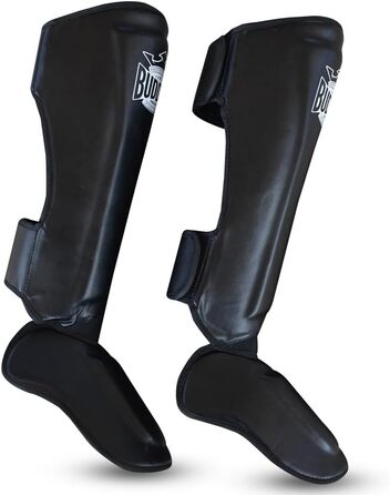 ОДЯГ BUDDHA FIGHT WEAR Епічна модель щитка для муай-тай, ММА та кікбоксингу Виготовлено зі синтетичної шкіри останнього покоління Більш міцні та посилені шви Чорний M