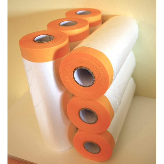 Стрічка Goldband PLUS 270 см x 15 м Малярська стрічка Goldband з фольгою klebemeister.eu, 6 шт.