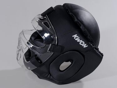 Захист голови KWON Fight XL CE з маскою для обличчя та козирком для боксу, крав-мага