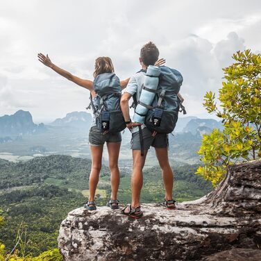 Рушник для подорожей Outdoor з бамбуковим вугіллям, надлегкий та абсорбуючий зручніший, ніж рушники з мікрофібри ідеальний спортивний рушник, рушник для ванни, пляжний рушник, рушник для сауни для подорожей та фітнесу