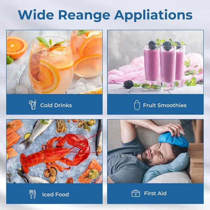 Машина для виробництва кубиків льоду Міні портативна, 15 кг / 24 год, компактна стільниця машини для виробництва кубиків льоду, 6-хвилинна швидка машина для морозива, самоочисний льодогенератор для дому, сріблястий, зелений