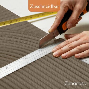 Килимок для прихожих для дому та вулиці 90x150 см - нековзний, вбирає вологу та можна прати в пральній машині - брудозахисний килимок та килимки, сертифіковані Oeko-Tex - килимок для прихожих для дому - коричневий 90 x 150 см