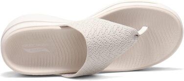 Взуття для відпочинку Skechers Damen Go Walk Arch Fit Weekender Sandale 38 EU з натурального текстилю