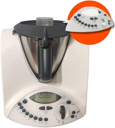 Передня кришка/панель керування, сумісна з кухонним комбайном Vorwerk Thermomix TM31