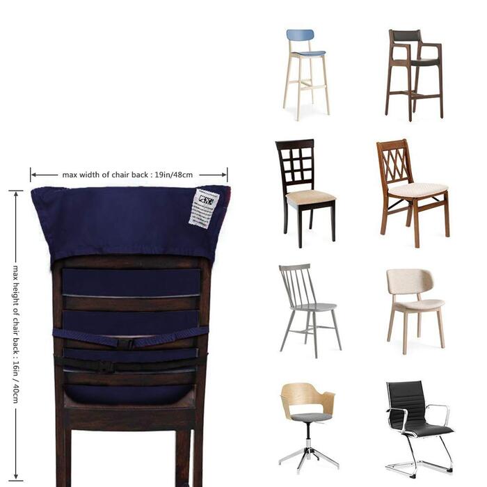 Портативний дорожній стільчик Vine Easy Seat Регульований, безпечний, миється Чохол для сидіння дитячого стільчика для малюків Пра