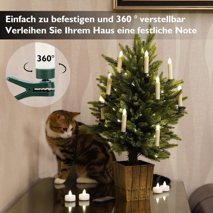 Світлодіодних бездротових різдвяних вогнів з 2 пультами Rhytsing