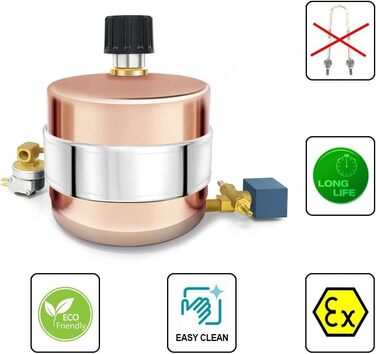 Професійна парова праска Прасувальна система GV06 INOX з нержавіючої сталі Професійна праска та антинакип Енергетичний клас A з ен