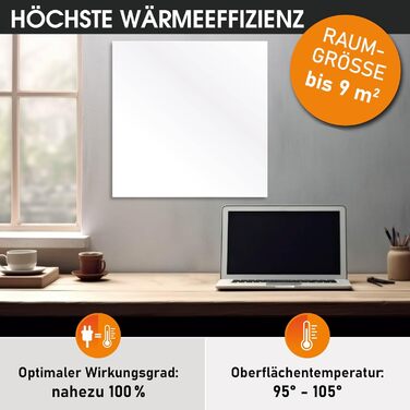 Інфрачервоний обігрівач BRAST 300-1100 Вт Зроблено в Європі У комплекті настінне кріплення, система підставок та ручка Висока ефективність Гнучке використання Ультраплоский дизайн IP 450 450 Вт