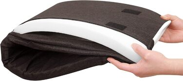 Лавка для взуття VASAGLE, полиця для взуття із сидінням, лавка для зберігання речей, добре оббита, лавка для передпокою з 10 відділеннями, регульовані полиці, для спальні, 30 x 104 x 48 см, вінтажний коричневий LHS10BX