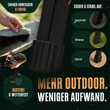 Стіл для кемпінгу та вугільний гриль 2-в-1 Компактний розкладний стіл з грилем Стіл IGT з регульованою висотою для 2-3 осіб Складаний та портативний Можна використовувати як рибальський стіл Ідеально підходить для використання на свіжому повітрі або пікні