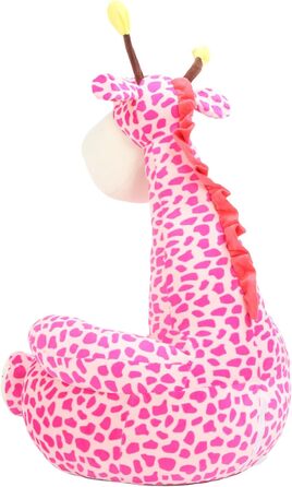 Дитяче крісло Cryfokt з мультфільмами, м&39яке незалежне космічне крісло, кришталевий оксамитовий матеріал для дому, дитячої кімнати, плюшеве крісло для малюків (рожевий олень)