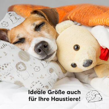 Подушка для малюків з наволочкою - М&39яка дитяча подушка для сну з органічної бавовни - Подушка для малюків, яку можна прати - Дитяча подушка для малюків (KeaSafari)