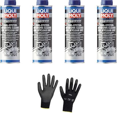 Захисні рукавички Iloda 4xOriginal Liqui Moly 500 мл Pro-Line JetClean Petrol System Cleaner Cleaner