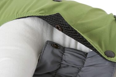 Пальто для собак Kerbl Pet Outdoor Vancouver, зелено-сіре, 35 см