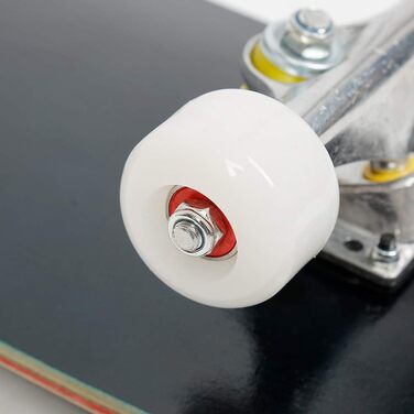 Повний скейтборд 79 x 20 см - Double Kick з 7-шаровою декою, ABEC-9 підшипники, алюмінієва рама, вантажопідйомність 150 кг, для зросту понад 120 см