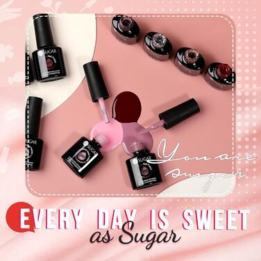 Набір гель-лаків UR SUGAR (12 відтінків)