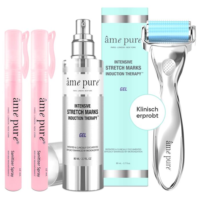 Набір AME PURE Body Roller для видалення розтяжок, 0,75 мм - Ефект від використання CIT Body Roller можна порівняти з ефектом від лазерних процедур на шкірі