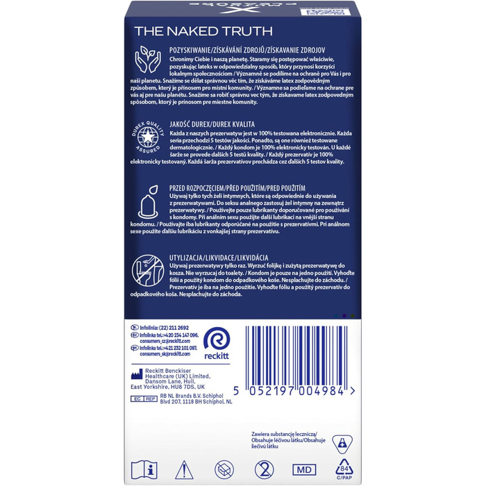 Презервативи Durex Mutual Pleasure, 10 шт