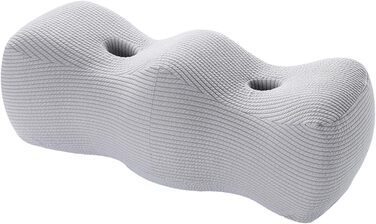 Подушка з піни з ефектом пам&39яті у формі пагорба подушка для підняття ніг, подушка для підняття щиколотки Зручний клин для стопи та гомілки, ортопедична підтримка після операції, терапія сну та відпочинку, сірий