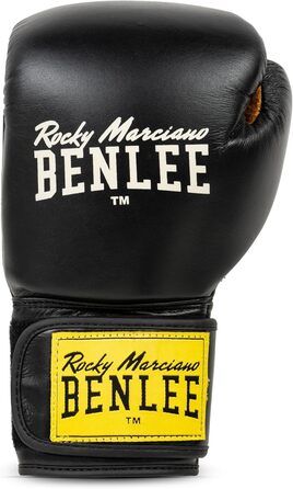 Шкіряні боксерські рукавички BENLEE Evans 12 oz чорні