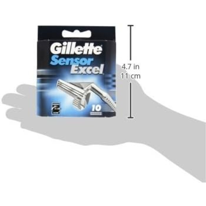 Леза Gillette Sensor Excel, 10 шт.