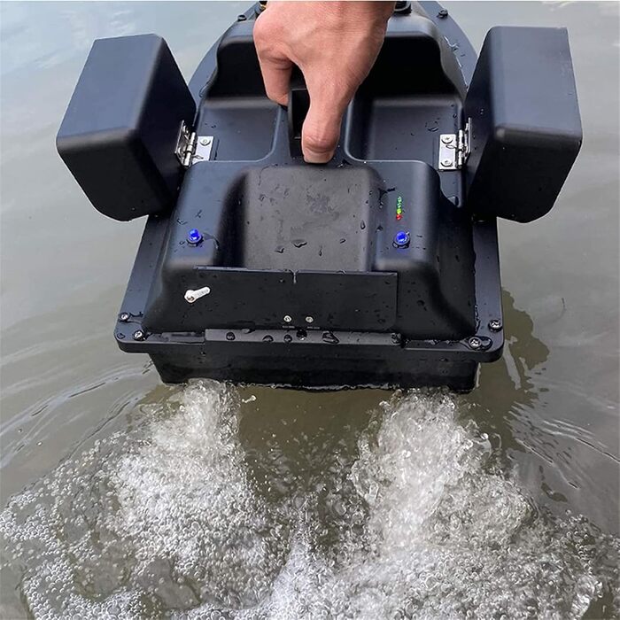 Човен із наживкою для рибошукача GPS із дистанційним керуванням, човен із наживкою для риби, човен із наживкою для риби, круїзний човен із наживкою GPS із акумулятором 12000 мАг