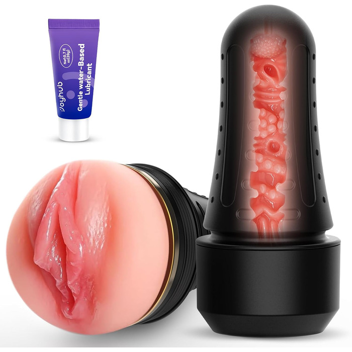 Еластичний мастурбатор Texidiy для чоловіків, з 3D-текстурою