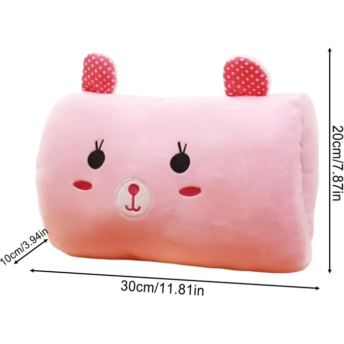 Плюшева подушка для рук Зігрівач для сну Weak Hero, подушка для рук 1 класу Suho неелектрична, подушка для рук 11,8 дюймів, для дітей, для класу, подорожей, дрімоти, зими, школи, дому, холодної погоди