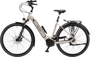 Електричний велосипед FISCHER E-Bike City CITA 4.3i для жінок та чоловіків, двигун із середнім приводом 65 Нм, акумулятор 36 В 50 см - 630 Втгод