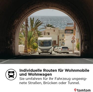 Го покоління (7-дюймовий дисплей, точки інтерфейсу для автофургонів та караванів, оновлення через Wi-Fi, TomTom Traffic, збереження профілів транспортних засобів, карти світу, уникнення екологічних зон) 7-дюймовий одинарний, 2-