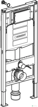 Інсталяція для унітазу / унітазу-біде Geberit Duofix Sigma 111.300.00.5