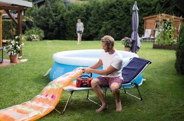 Акумуляторний компресор Einhell PRESSITO 18/21 Power X-Change (18 В, макс. 10,5 бар, потужність всмоктування 21 л/хв, частота обер