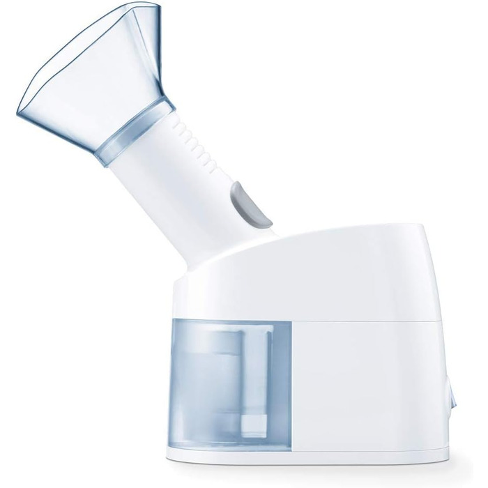 Паровий небулайзер Beurer SI 40, для використання в роті, носі та горлі при застуді, розпилення рідин та ефірних олій, дуже тихий