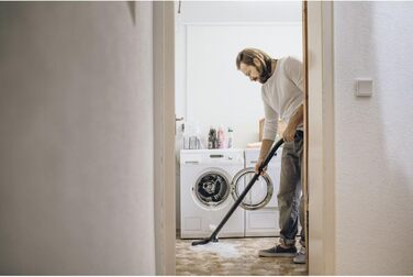 Пилосос для сухого та вологого прибирання Krcher WD 5 P S V-25/5/22, вкл. розетку, плоский гофрований фільтр, запатентована фільтр