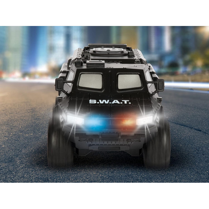 Радіокерований позашляховик Revell Control 24437, Чорний SWAT Truck