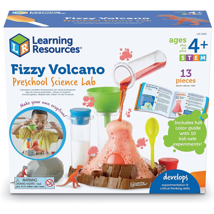 Лабораторія Bubbling Volcano Research Laboratory Learning Resources хімічні досліди