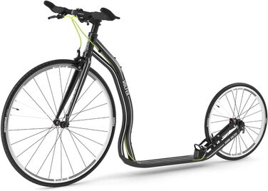 Самокат Yedoo Wolfer - до 120 кг, ударний самокат з пневматичними шинами 28/20 - самокат для дорослих, швидкий самокат з алюмінієв