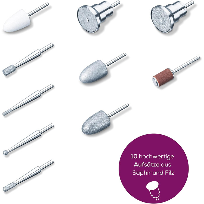 Манікюрно-педикюрна станція Beurer MP 100 (41 елемент)