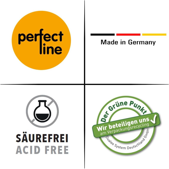 Папок-застібок (PP) DIN A4, 5 кольорів, пластик, що переробляється, зроблено в Німеччині - стійкі до документів та без кислот - 1 комплект (1 x 20 шт.), 20