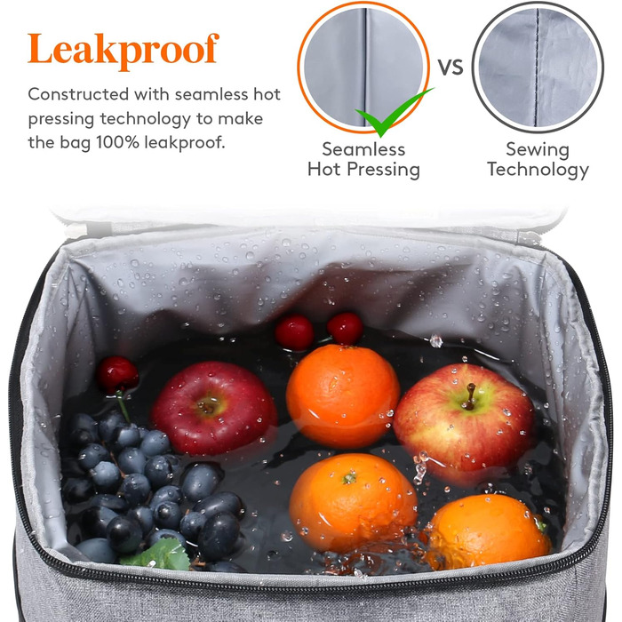 Ізольована сумка-холодильник Lifewit 32L 34 Can, великий рюкзак-холодильник, герметична портативна сумка для обіду, м&39яка сумка-холодильник для активного відпочинку на свіжому повітрі, пікніків, пляжу, барбекю, кемпінгу, подорожей, сімейного використанн